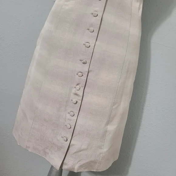 Moulinette Soeurs Khaki Spaghetti Strap Dress Size 2‎